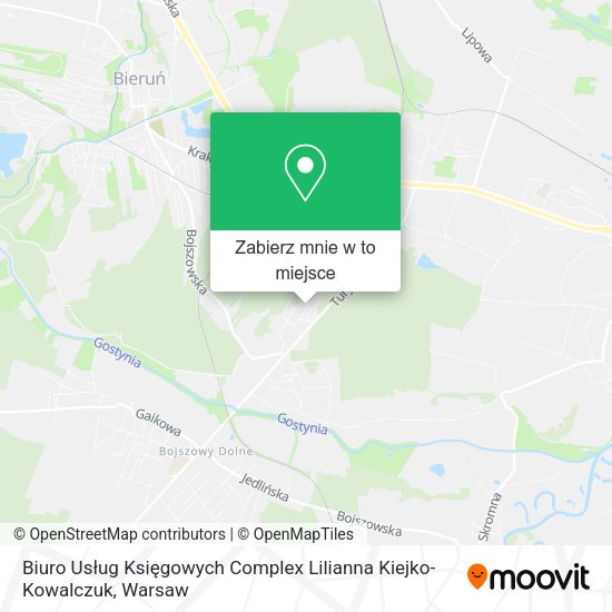 Mapa Biuro Usług Księgowych Complex Lilianna Kiejko-Kowalczuk