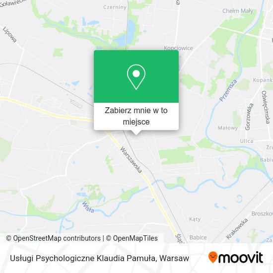 Mapa Usługi Psychologiczne Klaudia Pamuła