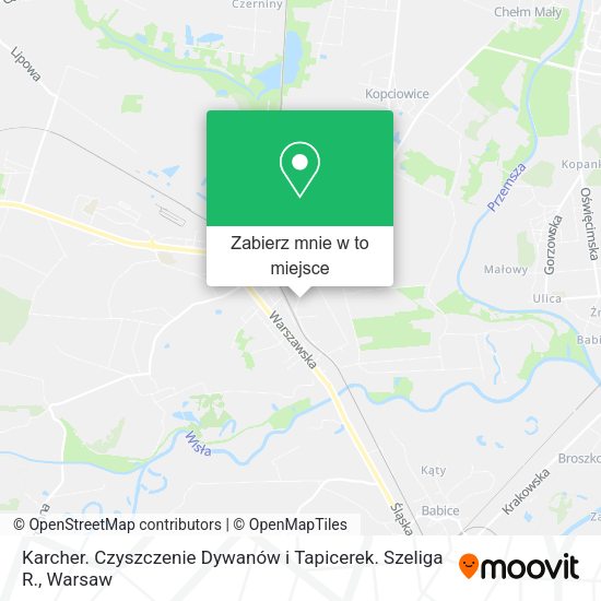 Mapa Karcher. Czyszczenie Dywanów i Tapicerek. Szeliga R.