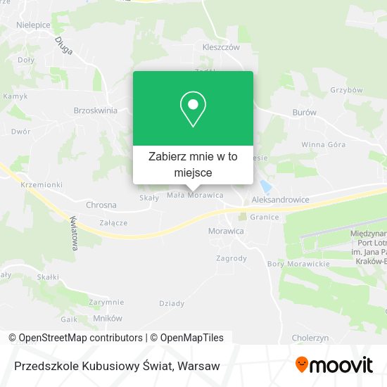 Mapa Przedszkole Kubusiowy Świat