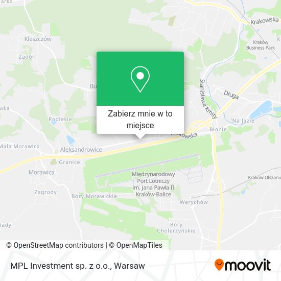 Mapa MPL Investment sp. z o.o.