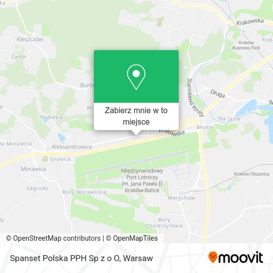 Mapa Spanset Polska PPH Sp z o O