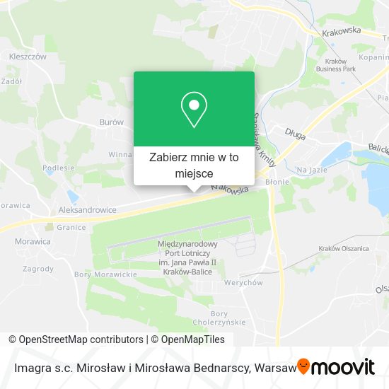 Mapa Imagra s.c. Mirosław i Mirosława Bednarscy