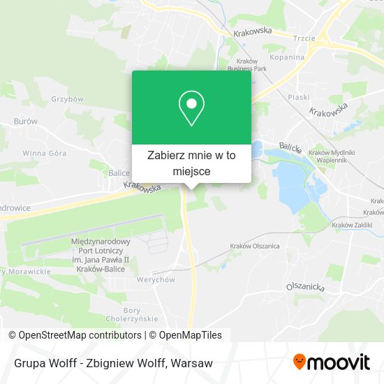 Mapa Grupa Wolff - Zbigniew Wolff