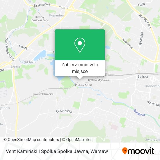 Mapa Vent Kamiński i Spółka Spółka Jawna