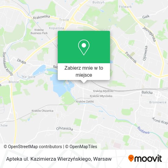 Mapa Apteka ul. Kazimierza Wierzyńskiego