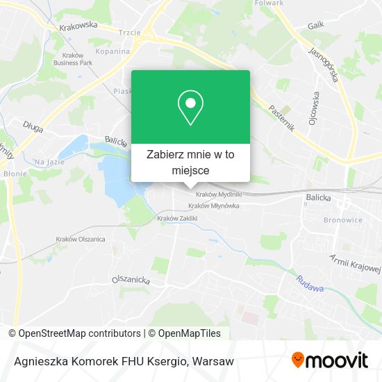 Mapa Agnieszka Komorek FHU Ksergio