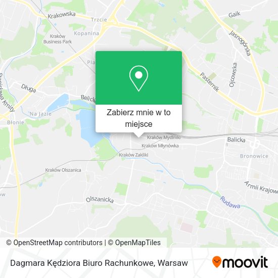 Mapa Dagmara Kędziora Biuro Rachunkowe