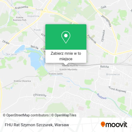 Mapa FHU Rat Szymon Szczurek