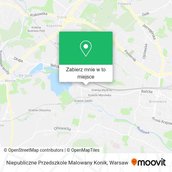 Mapa Niepubliczne Przedszkole Malowany Konik