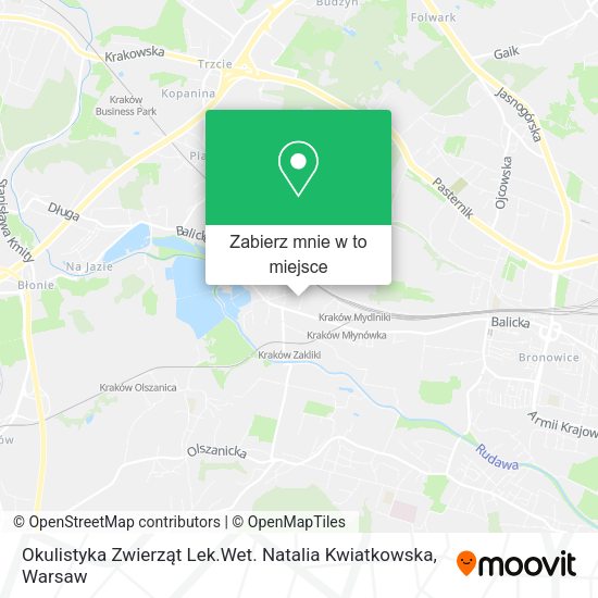 Mapa Okulistyka Zwierząt Lek.Wet. Natalia Kwiatkowska