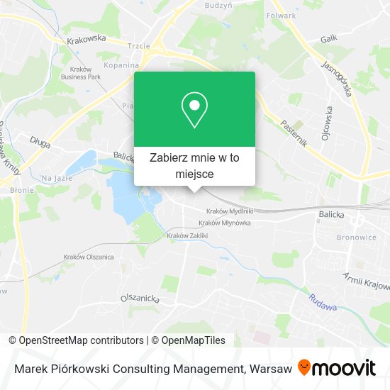 Mapa Marek Piórkowski Consulting Management