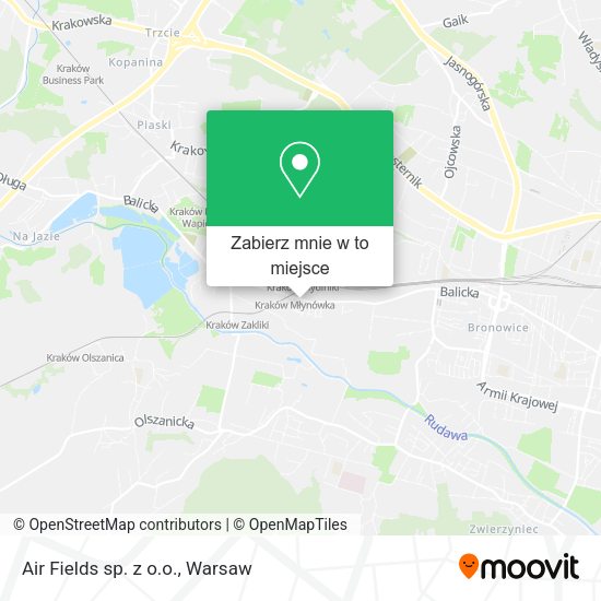 Mapa Air Fields sp. z o.o.