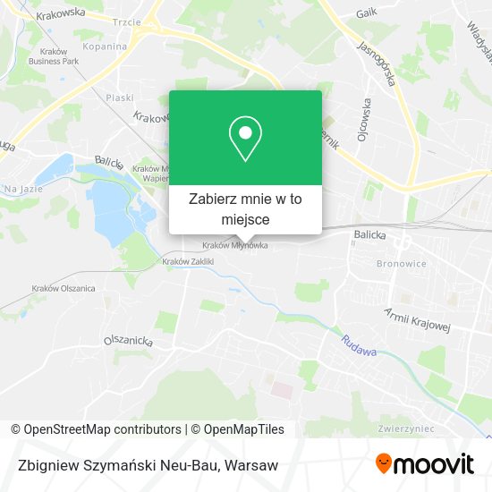 Mapa Zbigniew Szymański Neu-Bau