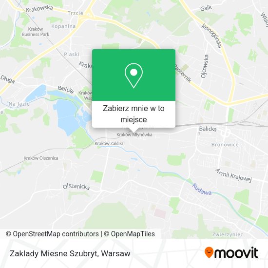 Mapa Zaklady Miesne Szubryt