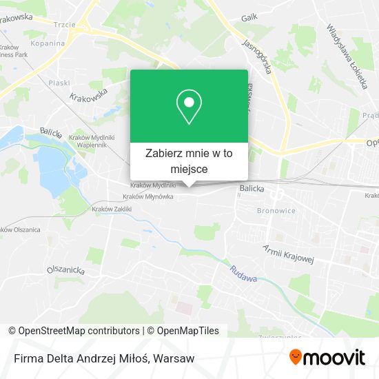 Mapa Firma Delta Andrzej Miłoś