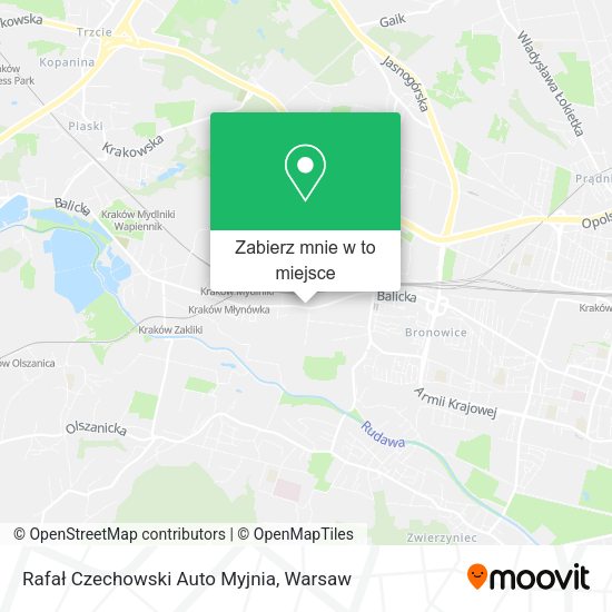 Mapa Rafał Czechowski Auto Myjnia