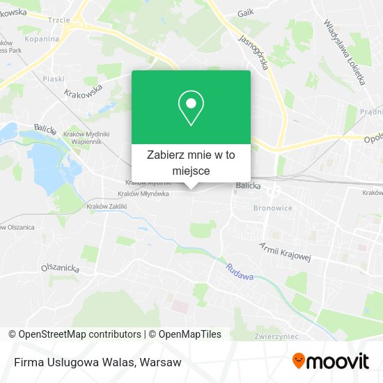 Mapa Firma Uslugowa Walas