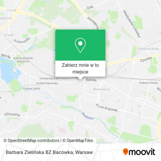 Mapa Barbara Zielińska BZ Bacówka