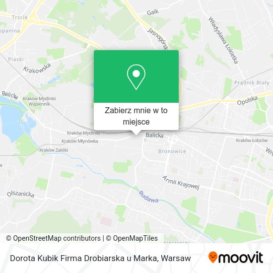 Mapa Dorota Kubik Firma Drobiarska u Marka