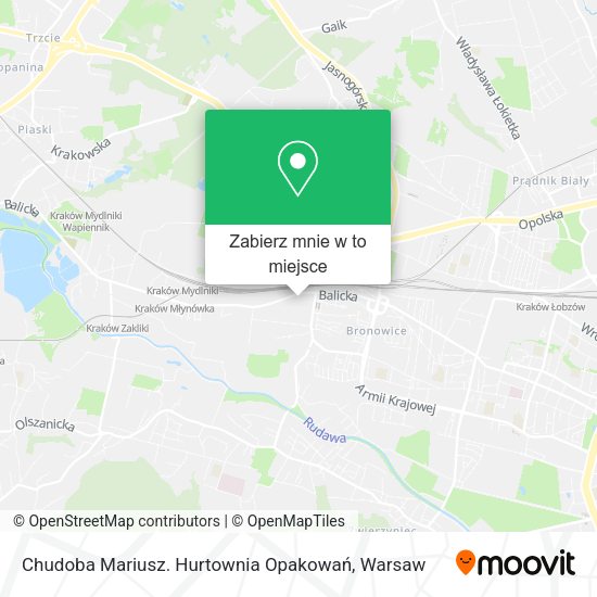 Mapa Chudoba Mariusz. Hurtownia Opakowań