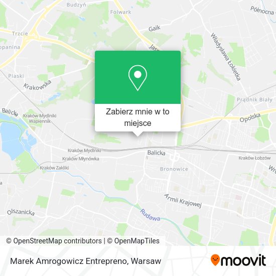 Mapa Marek Amrogowicz Entrepreno