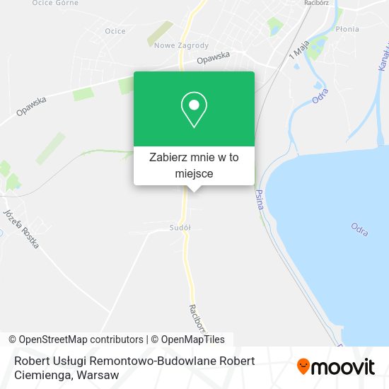 Mapa Robert Usługi Remontowo-Budowlane Robert Ciemienga