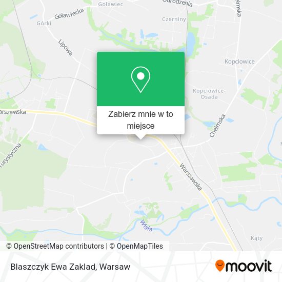 Mapa Blaszczyk Ewa Zaklad