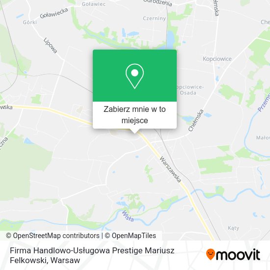 Mapa Firma Handlowo-Usługowa Prestige Mariusz Felkowski