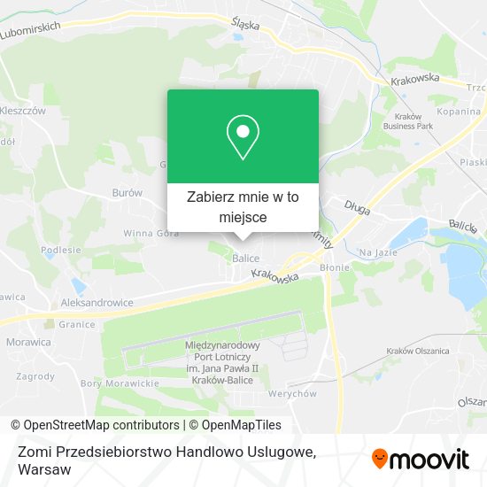 Mapa Zomi Przedsiebiorstwo Handlowo Uslugowe