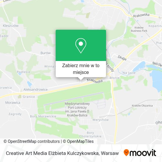 Mapa Creative Art Media Elżbieta Kulczykowska