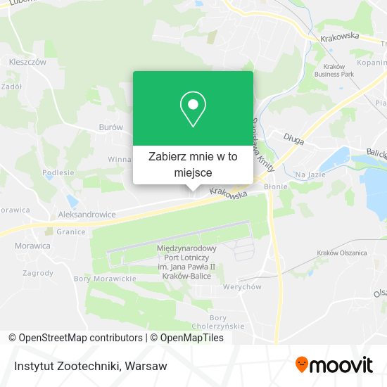 Mapa Instytut Zootechniki