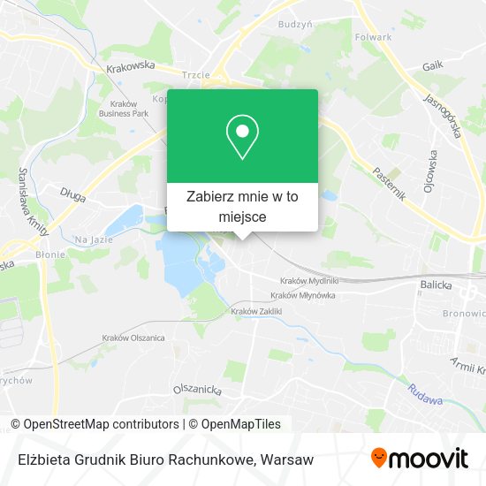 Mapa Elżbieta Grudnik Biuro Rachunkowe