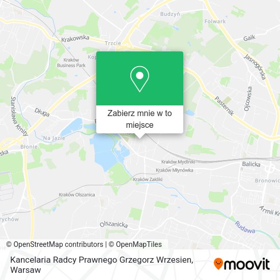 Mapa Kancelaria Radcy Prawnego Grzegorz Wrzesien