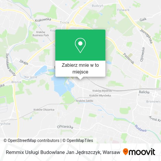 Mapa Remmix Usługi Budowlane Jan Jędrszczyk