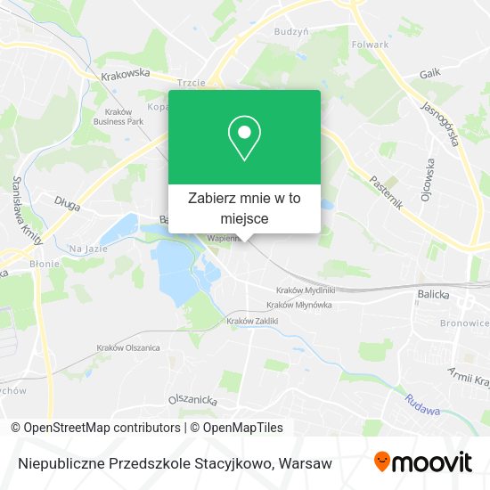 Mapa Niepubliczne Przedszkole Stacyjkowo