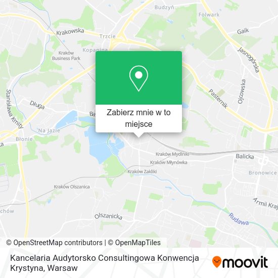 Mapa Kancelaria Audytorsko Consultingowa Konwencja Krystyna