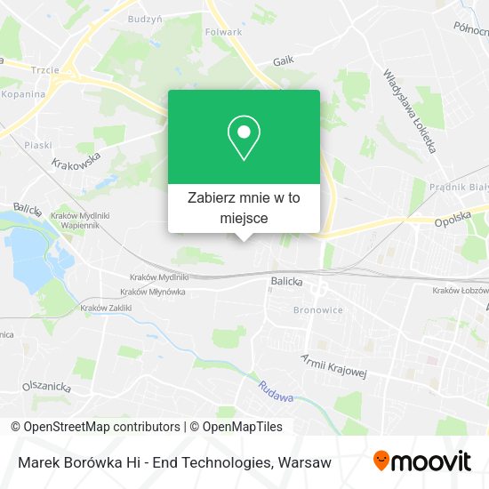 Mapa Marek Borówka Hi - End Technologies
