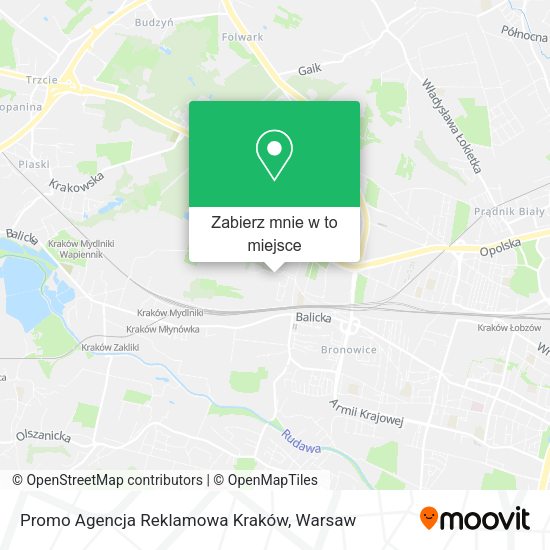 Mapa Promo Agencja Reklamowa Kraków