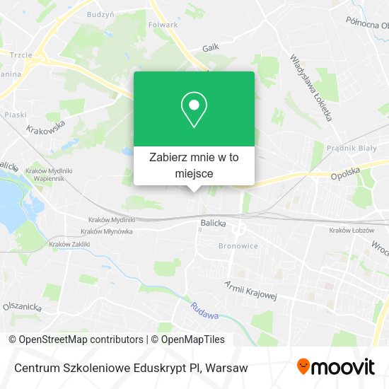 Mapa Centrum Szkoleniowe Eduskrypt Pl