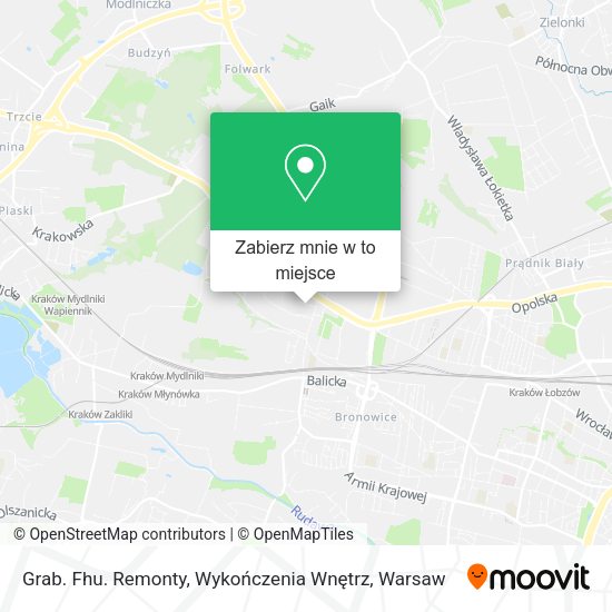 Mapa Grab. Fhu. Remonty, Wykończenia Wnętrz