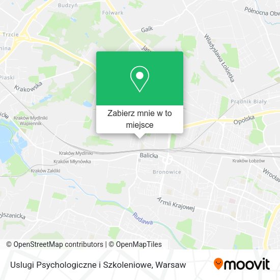 Mapa Uslugi Psychologiczne i Szkoleniowe