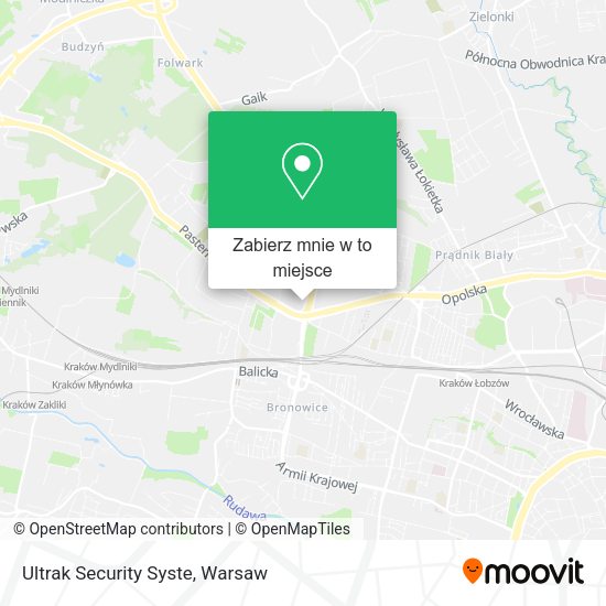 Mapa Ultrak Security Syste