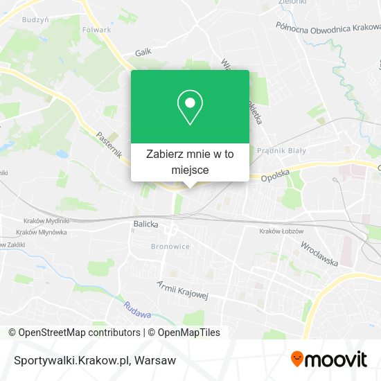 Mapa Sportywalki.Krakow.pl