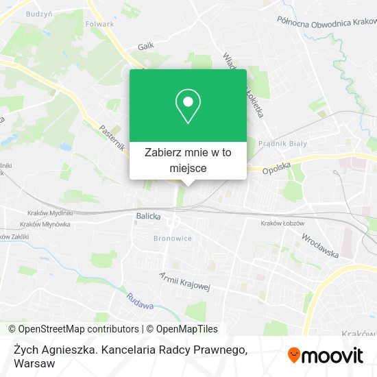 Mapa Żych Agnieszka. Kancelaria Radcy Prawnego