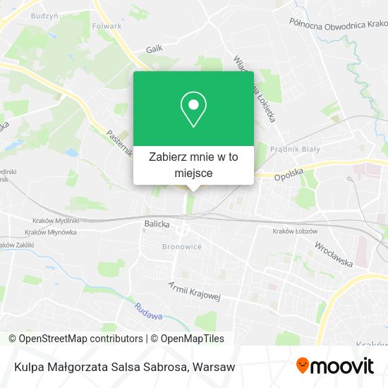 Mapa Kulpa Małgorzata Salsa Sabrosa