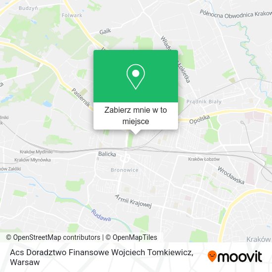 Mapa Acs Doradztwo Finansowe Wojciech Tomkiewicz