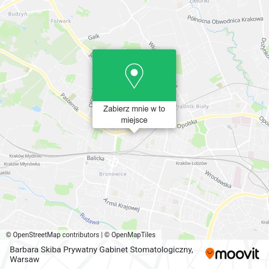 Mapa Barbara Skiba Prywatny Gabinet Stomatologiczny