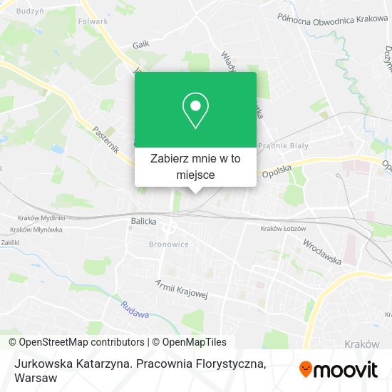 Mapa Jurkowska Katarzyna. Pracownia Florystyczna