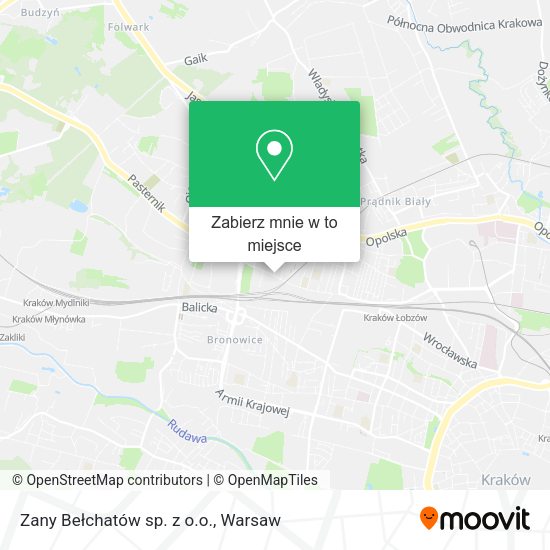 Mapa Zany Bełchatów sp. z o.o.